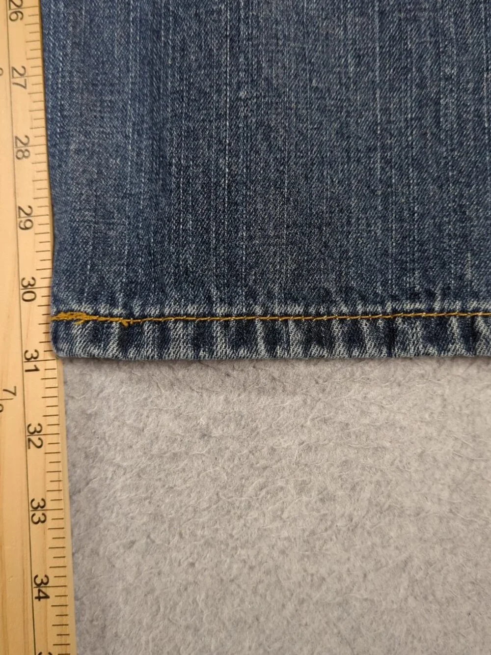 Levi's 550 Jeans Men's 32x32 (Fit 32x31) Blue Denim Relaxed Fit Straight Leg